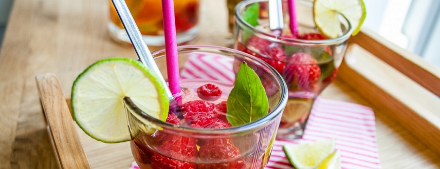 Raspberry Basic Mocktail Recipe