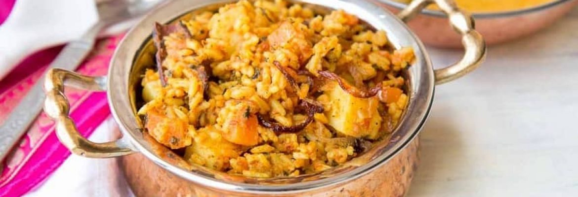 Veg Hyderabadi Biryani Recipe