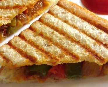 Vegetabe Grilled Sandwich Recipe