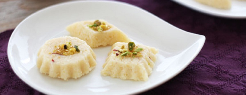 Coconut Barfi Recipe