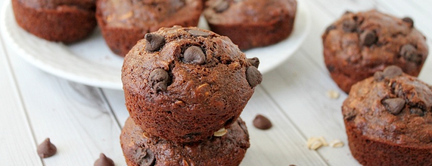 Eggless Chocolate Chip Muffins Recipe