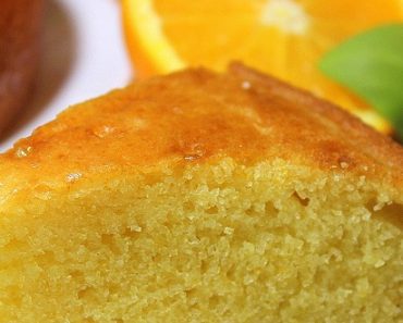 Eggless Orange Cake Recipe