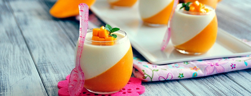 Mango Panna Cotta Recipe