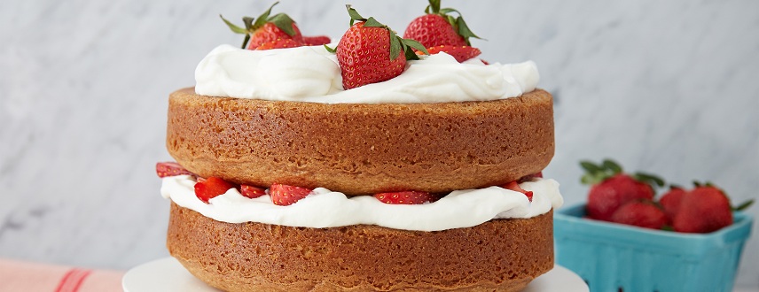 Strawberry Cream Cake Recipe