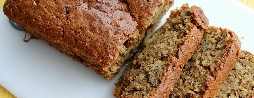 Eggless Banana Bread Recipe