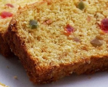 Eggless Fruit Cake Recipe