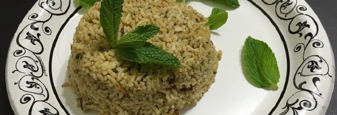 Mint Rice Recipe