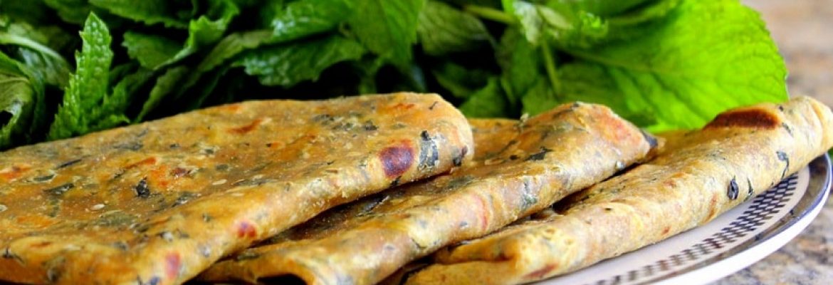 Pudina Paratha Recipe