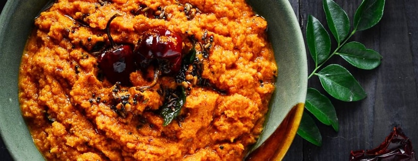 Red Chutney Recipe