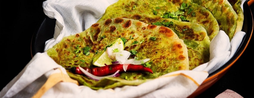 Peas Paratha Recipe