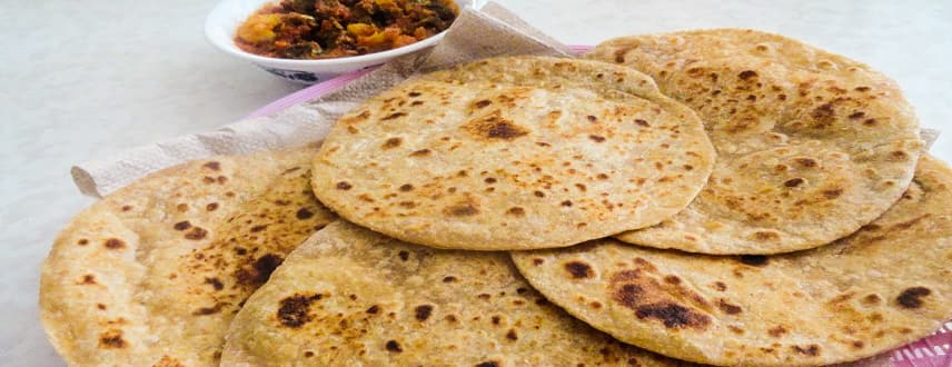 Paratha Recipe - How to make Plain Paratha